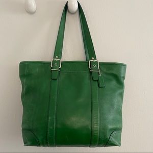 Coach | Leather Tote Hamptons Carry-all